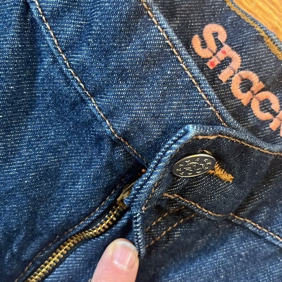 MOTHER Snacks High-Rise Utility Puddle Jeans Size 30 NWT - Picture 8 of 13